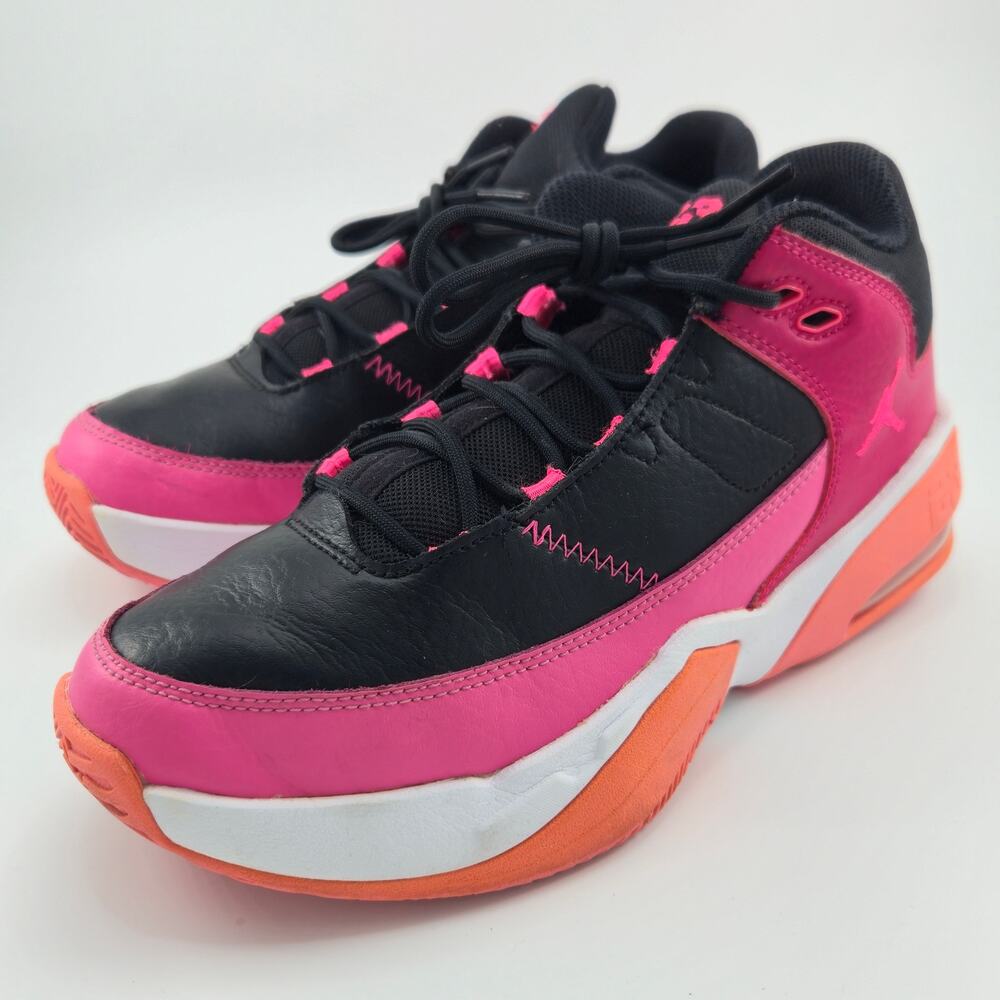 Nike Air Jordan Max Aura 3 GS Black Pinksicle DC1999-062 Kids Size 6Y Pink Black